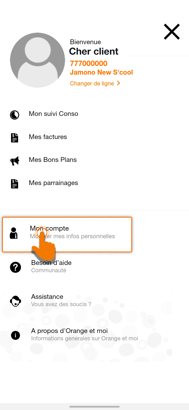 Annuaire orange fixe
